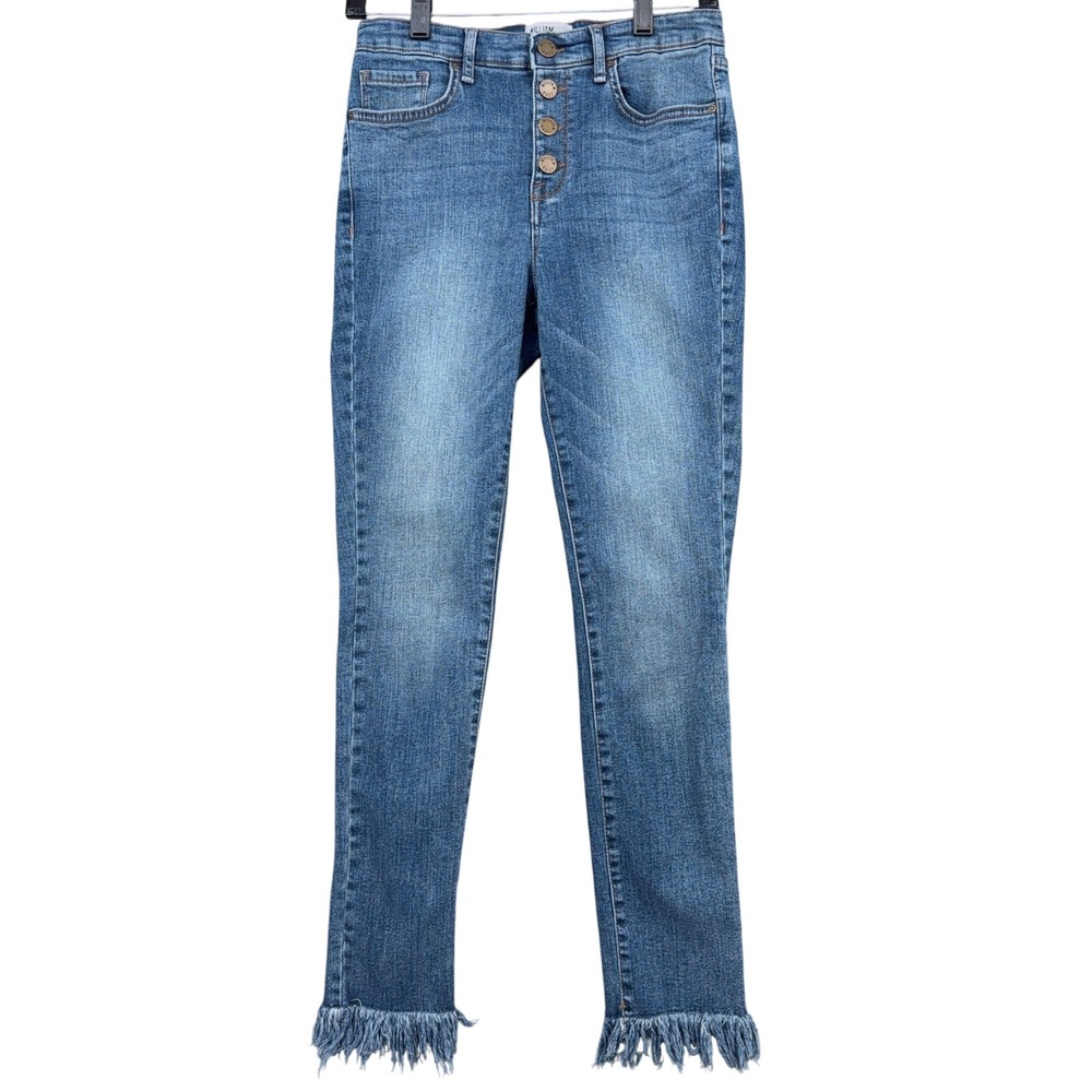 William Rast High Rise Ankle Womens 27 Cotton Elastane Blue‎ Jeans